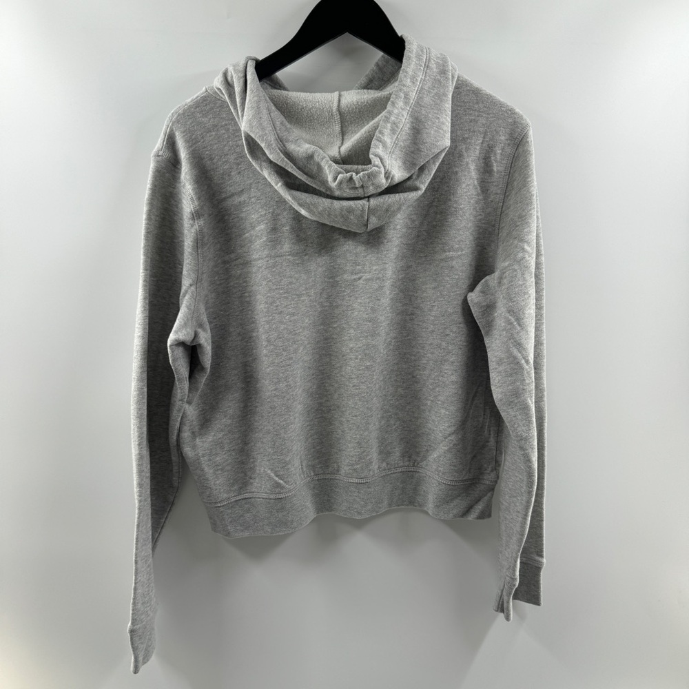 Aeropostale AERO Cropped Grey Hoodie Size Large - Picture 5 of 5